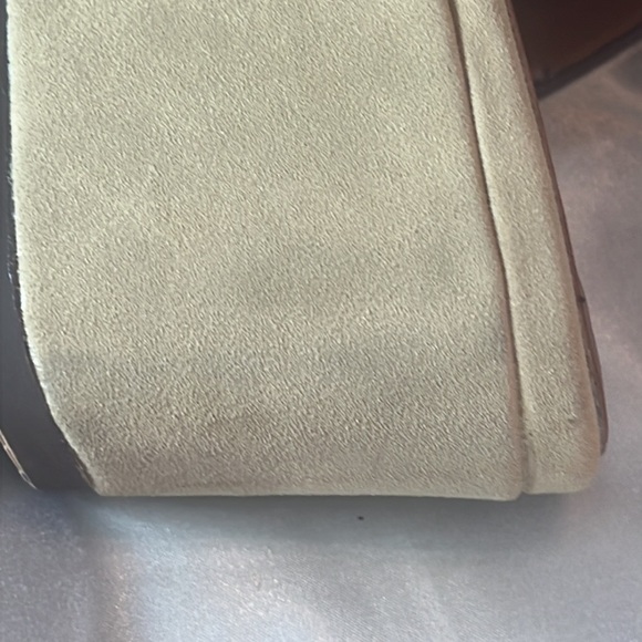 NATURALIZER Urbana Platform Wedge Brown Leather Calf Hair Cheetah Print Size 8 - Picture 8 of 11